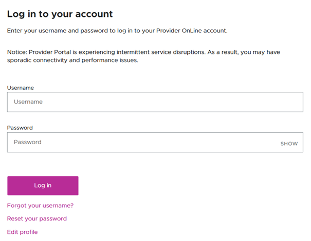 UPMC Provider Portal Create Account